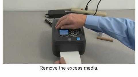 Zebra ZD500 Series: How-to Change Media