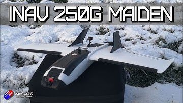 ZOHD 250g Dart INAV Maiden flight tips