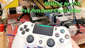 Convert Milling Machine to CNC - Ps4 Pendant Controller on Raspberry pi