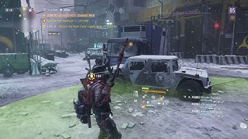 the division: after going into some glitch on the map - xboxone - the division .the end of patch 1.4