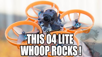 My FAVORITE DJI O4 Lite Tiny Whoop! | BetaFPV Meteor75 Pro O4 Edition Whoop Review & Jello Fix