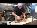 うなぎの早さばき 串うち＆焼きまで一人でこなすご主人の華麗な仕事