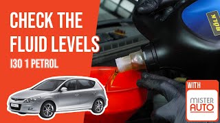 How to check the fluid levels i30 mk1 1.4 📏