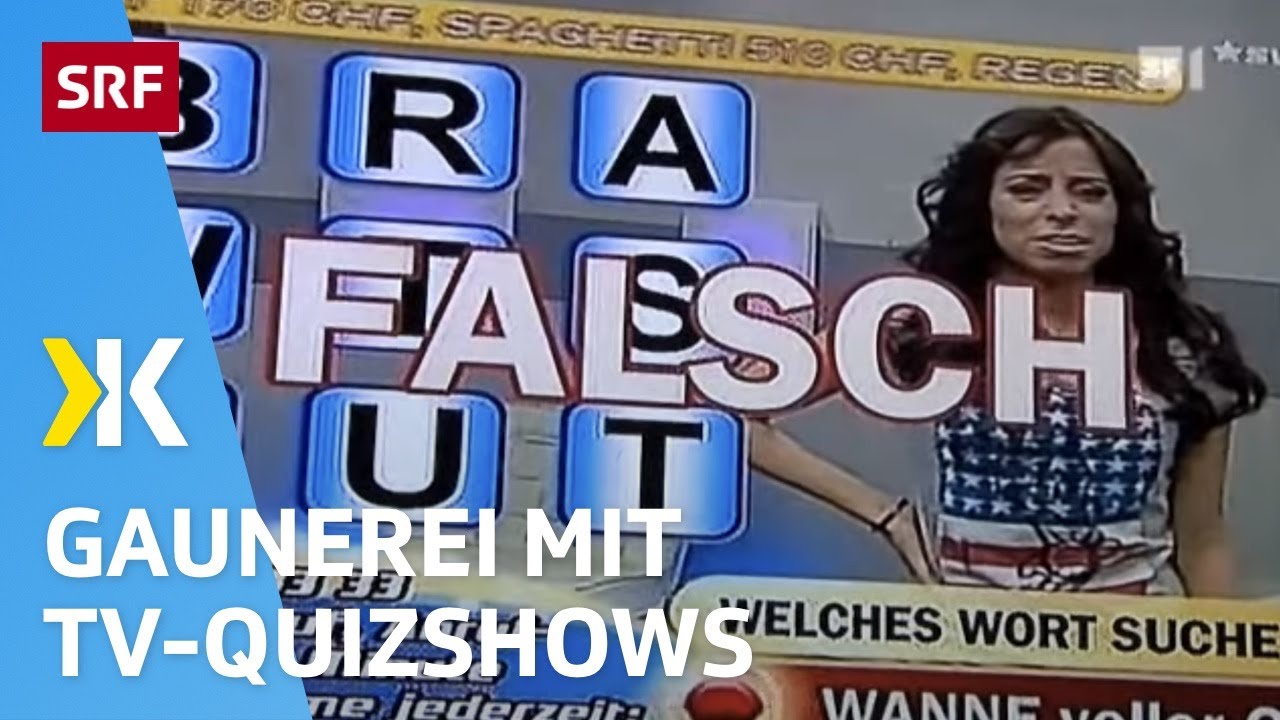 Kassensturz - Gaunerei mit TV-Quizshows