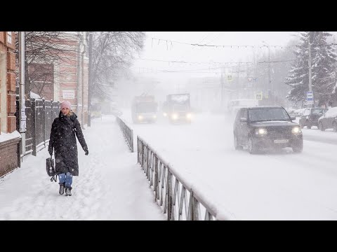 Морозы до минус 40 и скользкие дороги. Аномальные холода сковали Центральную Россию