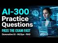 Microsoft AI-300 Questions Updated 2026 | MLOps or Generative AI Solutions Practice Questions
