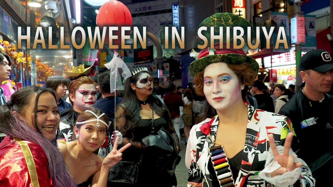 Tokyo Halloween In Shibuya 19 October 26 渋谷ハロウィン 4k Youtube