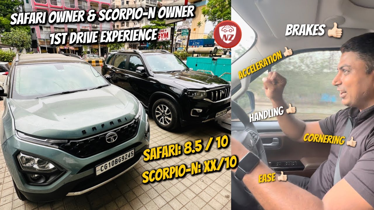 Safari Owner Vs Scorpio N Owner First Experience Drive Comparison Safari Owner Vs Scorpio N Owner First Experience Drive Comparison