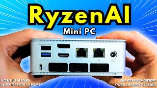 This RYZEN Mini PC Does EVERYTHING, AND Has AI (with ryzenaisw) [GMKtec NucBox K8 REVIEW]