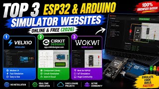 Top 3 ESP32 & Arduino Simulators (2026)