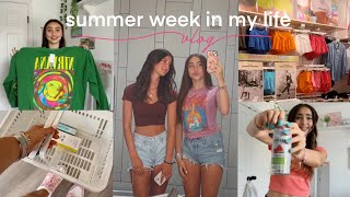 summer week in my life vlog