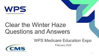 Clear the Winter Haze Questions and Answers