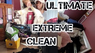 EXTREME CLEANING | DECLUTTER AND ORGANIZING| GET IT ALL DONE ✔️