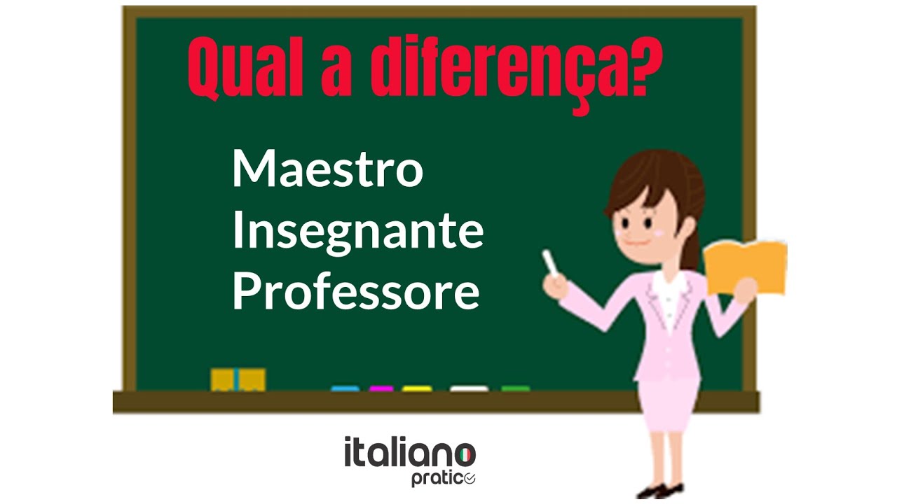 Você sabe a diferença entre maestro e profesor ?