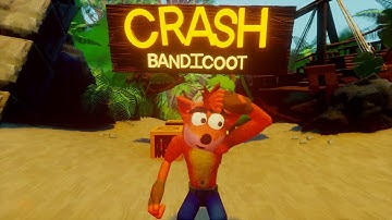 Crash Bandicoot Retrieval  - Intro + Level 1 "Jungle Clearing" Gameplay