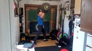 Snatch: Low Hang Split Snatch & Split Snatch 1+1 @ 35 kg