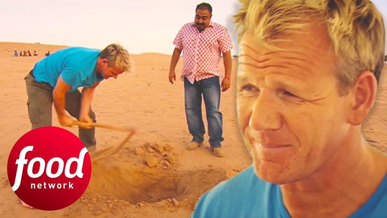 Gordon Ramsay Has The Full Cooking In The Desert Experience In India  Gordons Great Escape