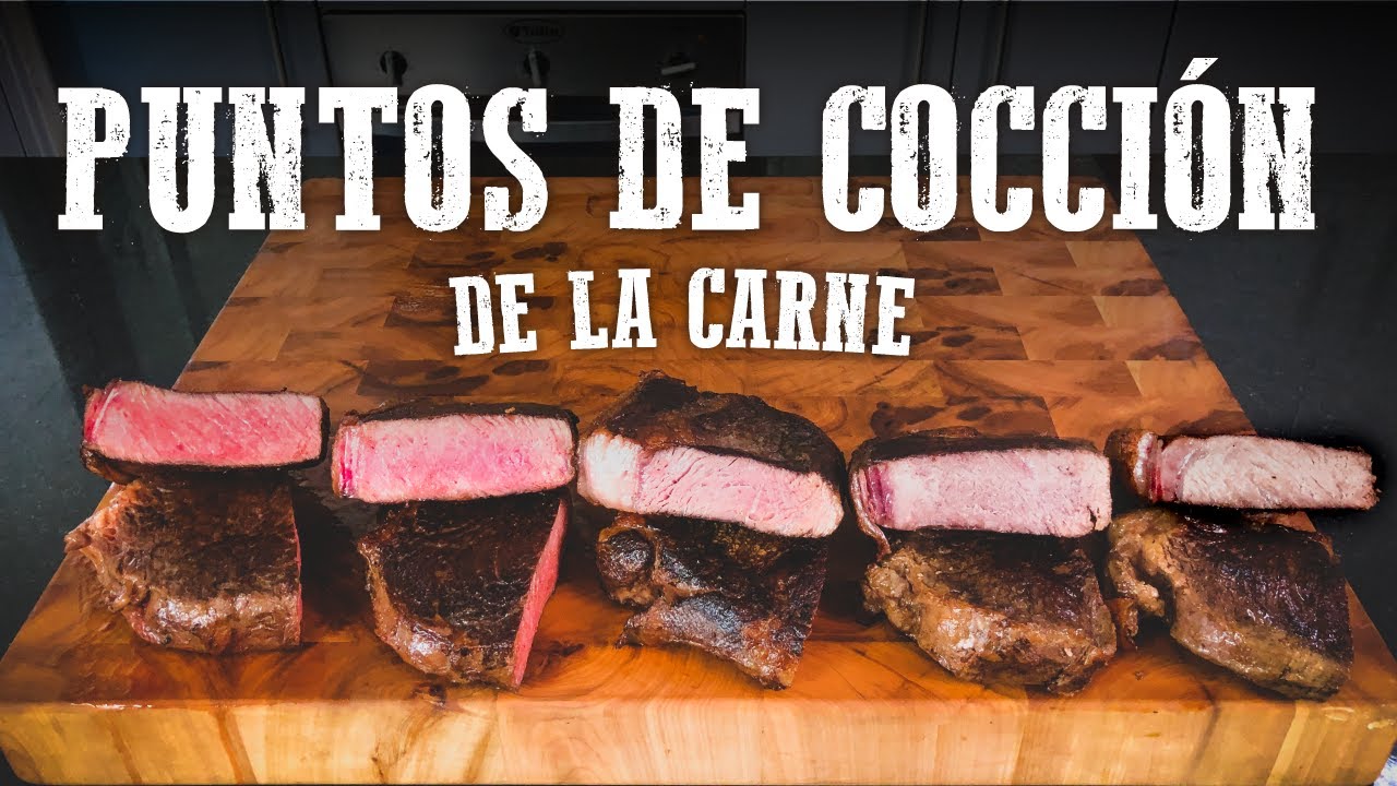 ⁣¿Cuáles son los puntos de Cocción de la Carne? | Slucook