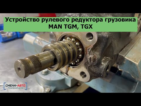 Рулевой редуктор MAN TGM, TGX