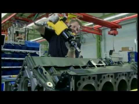 MAN Engine Factory in Nuremberg - YouTube
