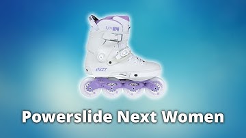 Powerslide Next 80 Women Grey/Lila | Urban Inline Skates