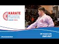 European senior karate  parakarate championships zadar 2024  off tatami with dino hui