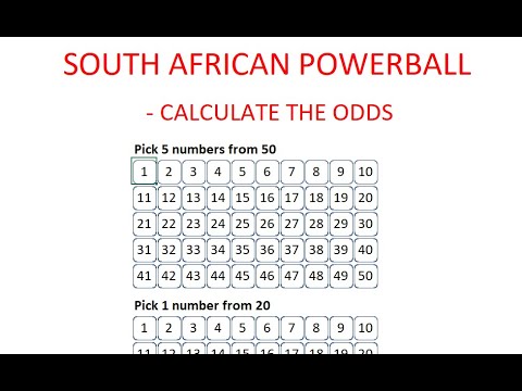 Video: Kā jūs spēlējat PowerBall Dienvidāfrikā?