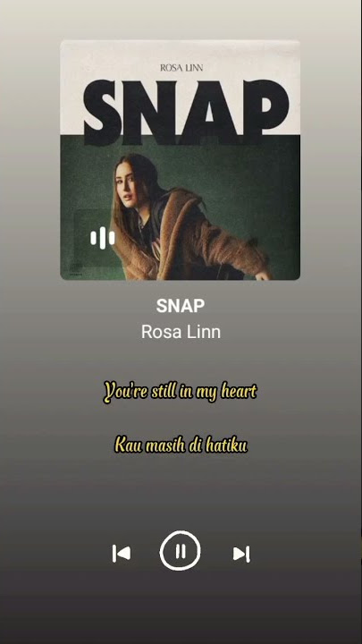Rosa Linn - Snap Lyrics Terjemahan #shorts #rosalinn #snap #short #shortvideo #shortsvideo