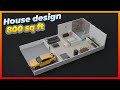 800 sq ft house plans | 1 bedroom