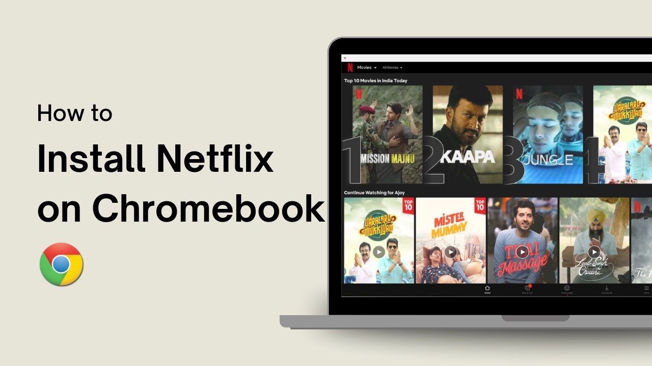 How to Install Netflix on Chromebook