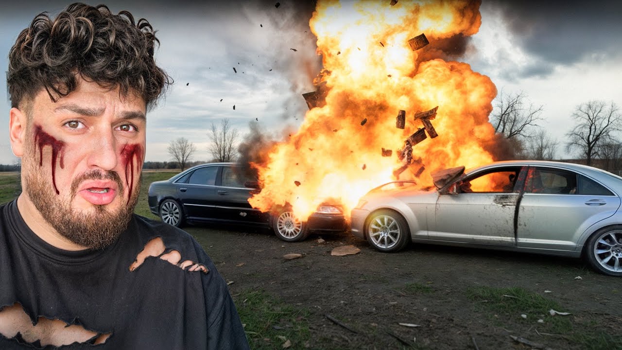 Distrug 3 Limuzine De Lux: Bmw Vs Audi Vs Mercedes - Test Durabilitate #1