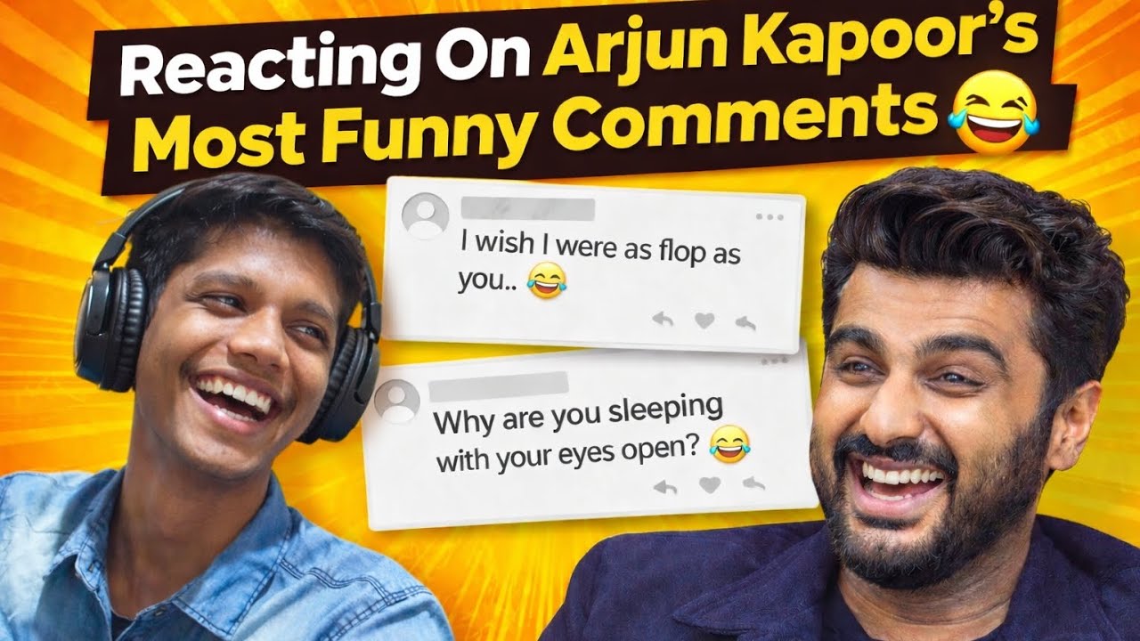 Reacting On Arjun Kapoor's Most Funny Comments😂