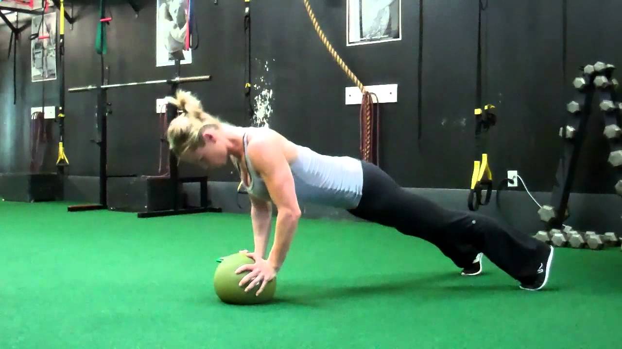 Medicine Ball Push Up YouTube
