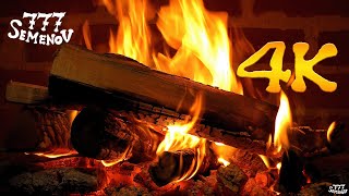 🔥 4K Fireplace Ambience for Sleep | Fireplace 4K | Камин 4K | Звуки огня | Камин | Горящий камин | 火