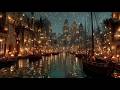 Celtic Fantasy Forgotten Harbor at Night | Fantasy Celtic Music for Study &amp; Relax