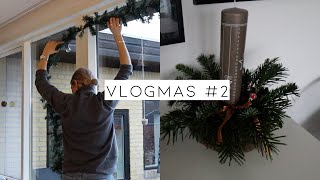 Decorating the house for Christmas | 6 days of vlogmas