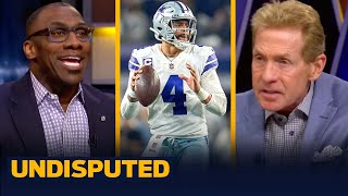 Cowboys to restructure Dak Prescott’s contract, was he initially overpaid? | NFL | UNDISPUTED