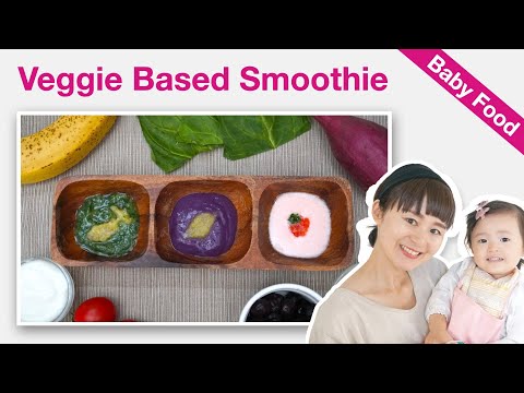 How To Make Baby Food In Japan (5-8 Months)| Recipe | Veggie Based Smoothie |YUCa