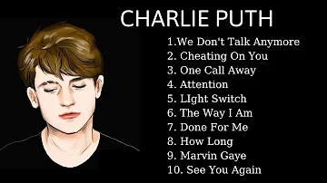 ♪Top music♪ Tổng hợp playlist nhạc hay nhất của Charlie Puth [Pop USUK] | #1