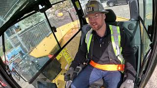Using Swing Assist – Ease of Use technology on a Cat® 308 Mini Excavator