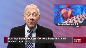 Heart Minute | Pushing Beta Blockers Confers Benefit in CHF