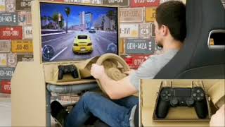 Amazing , How to Build Sim Racing Cockpit Works with Any Game\/Console || You Must See || #shorts