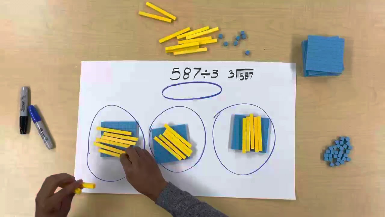 Division Manipulative Demonstration YouTube