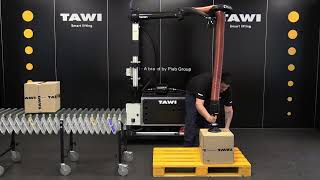 TAWI Mobile High Frequency Vacuum Lifter | Container Unloading