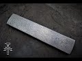 Making Raindrop Pattern Damascus Steel