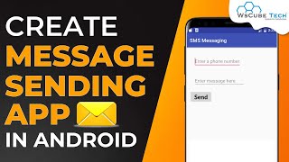 How do you Send and Receive Text Messages on Android Studio - Android Studio Tutorial screenshot 2