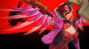 NEW Mercy All-Out Attack Highlight Intro with Different Skins | Overwatch 2 x Persona 5