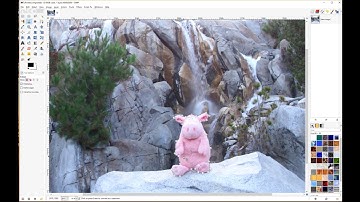 GIMP Quick Tips: Scissors Tool