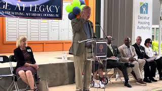 June 18, 2025:  Full remarks from former CEO of the DeKalb Housing Authority, Doug Faust