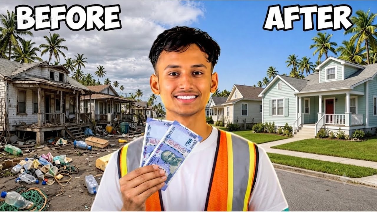     I Cleaned My Area’s Garbage & Made Money! 💰♻️ !! Trash to cash